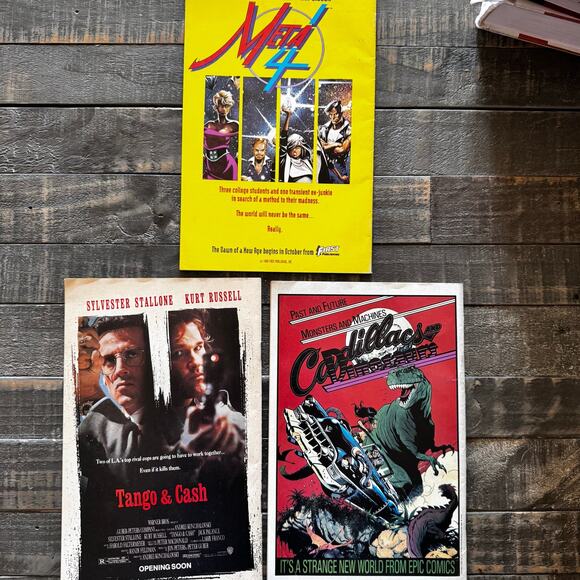 Hollywood Superstars #1 (Epic/Marvel, 1990), Checkmate #26 1990, Nexus #77 1991 - Picture 2 of 7